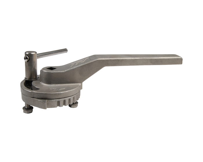 Stainless steel lever & plate DN65